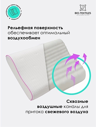 Подушка c эффектом памяти "Вике-Р" MF454
