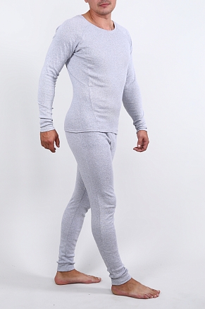 Термокомплект мужской 15401 / серый меланж