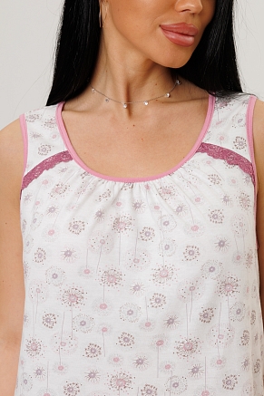 Женская ночная сорочка 1956/2 мах / Молочный