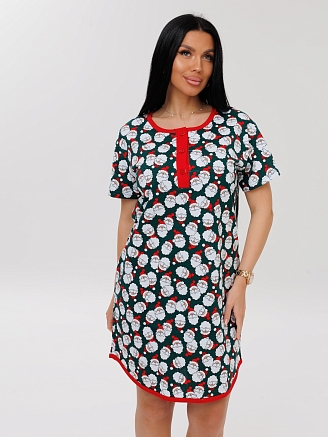 Женская туника Т-215(К) / Зеленый (Санта)