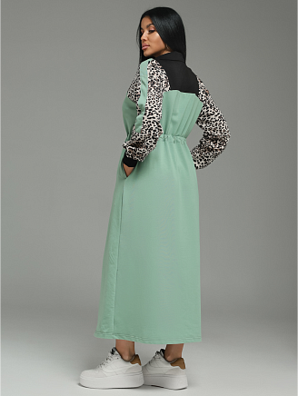 Женское платье Луиза / Оливковый