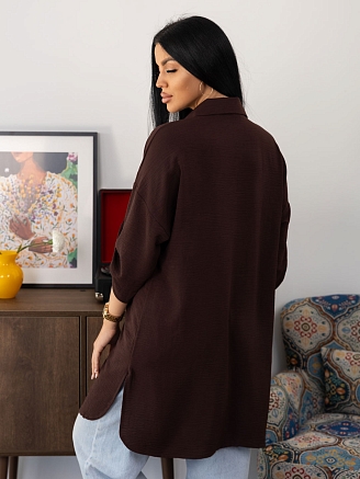 Женская туника мод.2178/4 / Коричневый