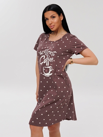 Женская туника Т-217(К) / Коричневый (кофе)