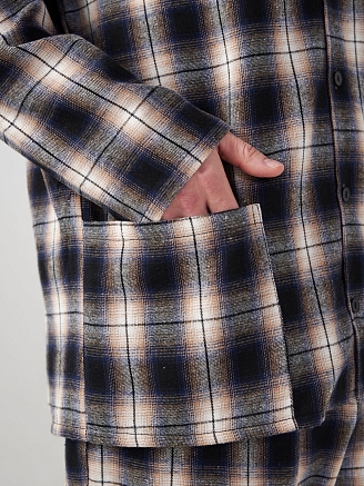 Мужская пижама "Добрый вечер" 2162-Ф / Темно-синий