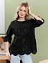 Женская блузка Милица-1 / черный-4