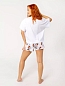 Женская пижама "Funny" арт. к1268блй / Белый