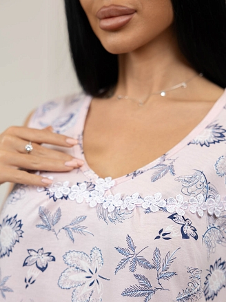 Женская сорочка мод.38/30 / Розовый