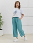 Женские брюки Габриэлла Б-072 / бирюзовый