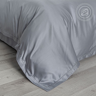 Постельное бельё тенсел Пепельно-серый