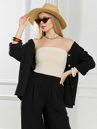 Женская блузка Асель-2 / чёрный