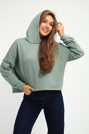 Женское худи 85554 / оливковый