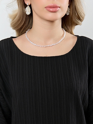 Женская блузка Сиеста-6 / чёрный