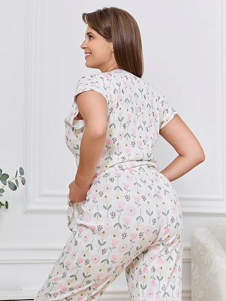 Женская пижама Мэри-2 / молочный