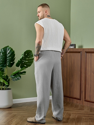 Мужские брюки Нептун-2 / серый