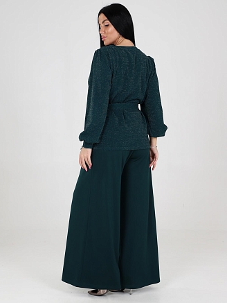 Женский костюм Цепочка / изумруд