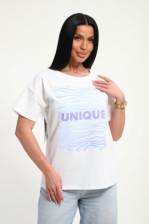 Женская футболка 85663 / белый