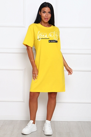 Женская туника 29546 / жёлтый