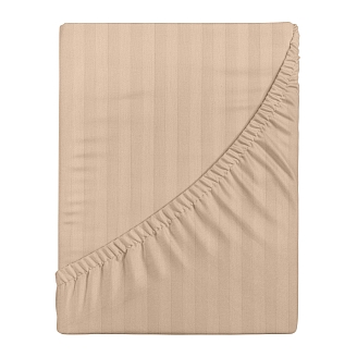 Простыня на резинке "Verossa" Stripe / Bronze