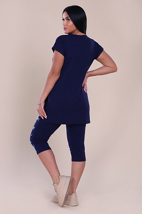 Женский костюм Пташка 597 / Темно-синий