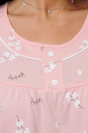 Женская ночная сорочка 1976/4 / Розовый