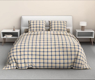 Постельное белье бязь Ф-ка Красная талка / Таттерлайн бежевый