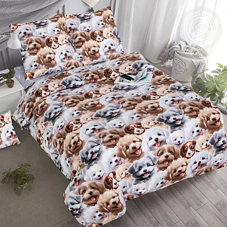 Детское постельное белье поплин арт.912 Дружок