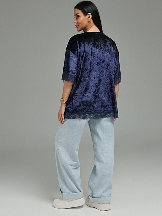 Женская футболка Андреа / Синий