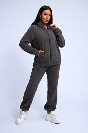 Женский костюм с брюками 74718 / серый