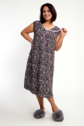 Женское платье 88129 / коричневый