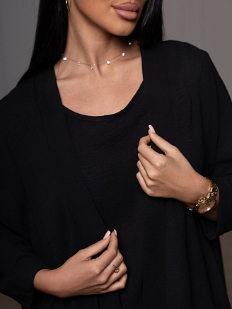 Женский костюм мод.2142/2 / Черный