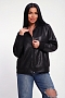 Женский бомбер 20691 / черный