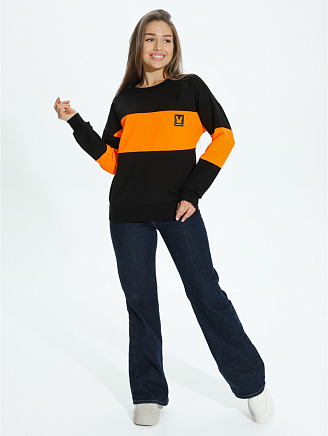 Женская кофта Свобода / Оранжевый