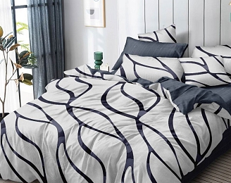 Постельное белье поплин Эксклюзив (молния) / Гвен