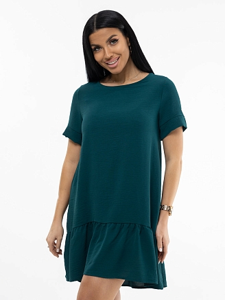 Женское платье мод.1425/6 / Изумруд