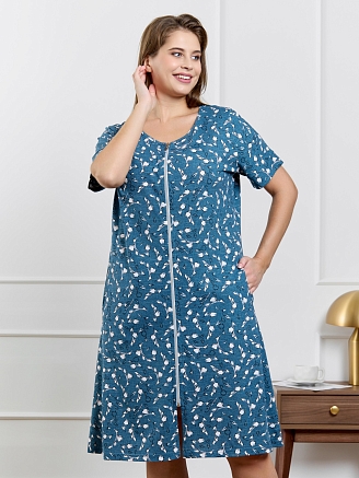 Женский халат Элит / индиго