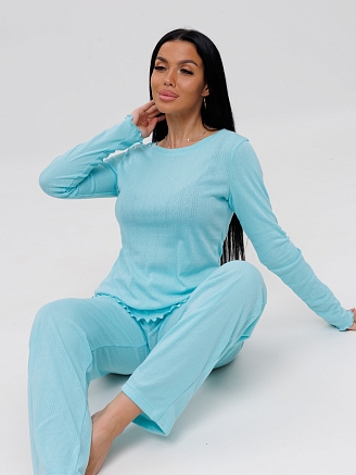 Женская пижама П-103(Риб) / Бирюзовый