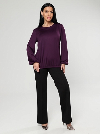 Женская блуза Мирея / баклажан