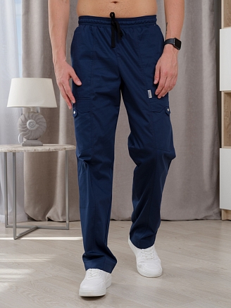 Брюки медицинские мужские М-750А Элит-145