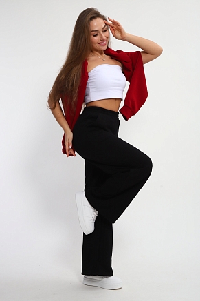 Женские брюки Палаццо 85556 / черный