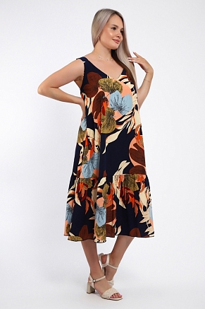 Женский сарафан Саванна 740 / Темно-синий