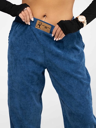 Женские брюки мод.1936/3 / Индиго