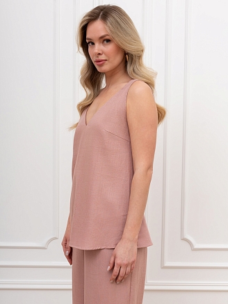 Женская блузка (топ) Сибелла-4 БЛ-035 / пудровый