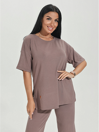 Женский костюм Палаццо / Кофе