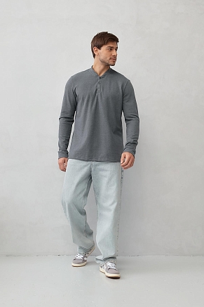 Футболка мужская Поло со стойкой С Арт. 10341