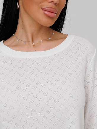 Женская пижама П-105(Риб) / Молочный