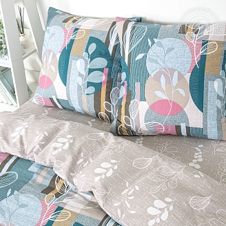 Постельное бельё поплин De Luxe Ирвинг