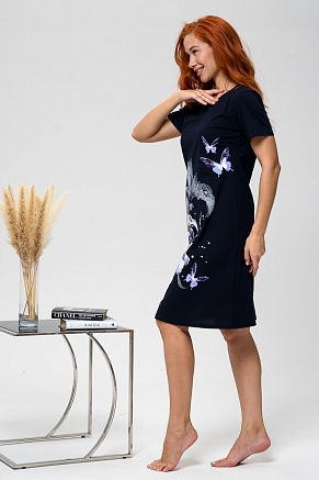 Женская туника 67157 / ирисы