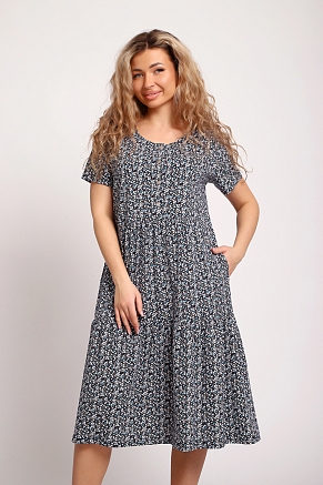 Женское платье 51207 / светло-зеленый/хаки