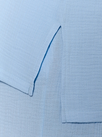 Женская блузка Вуаль-4 / голубой