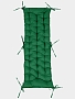 Матрас для садовой мебели / Зеленый